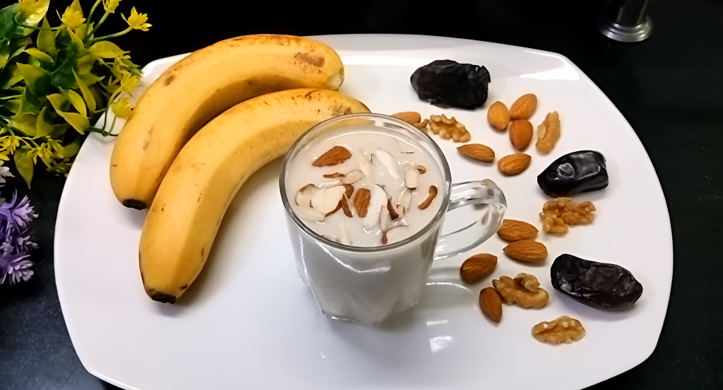 Banana Milk Shake Recipe 