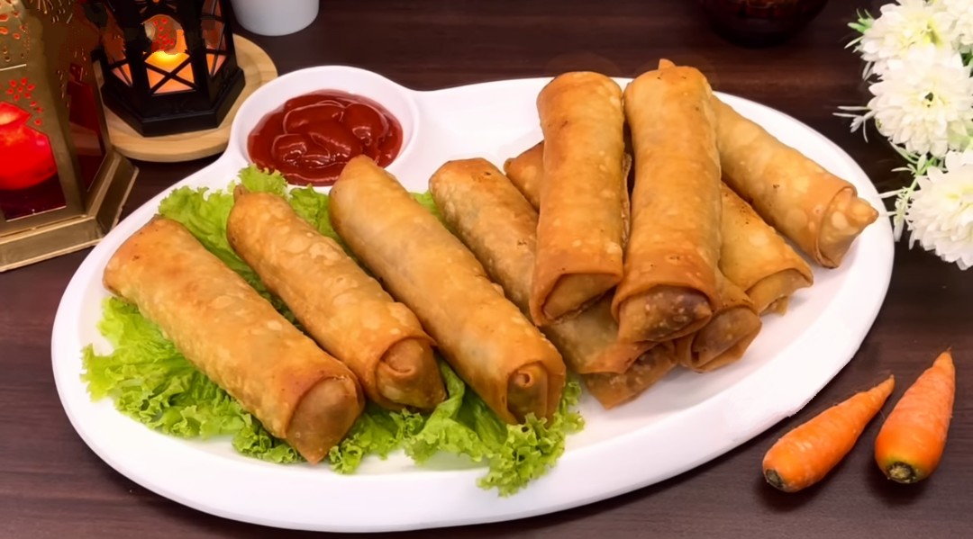 Chicken Spring Rolls Recipe