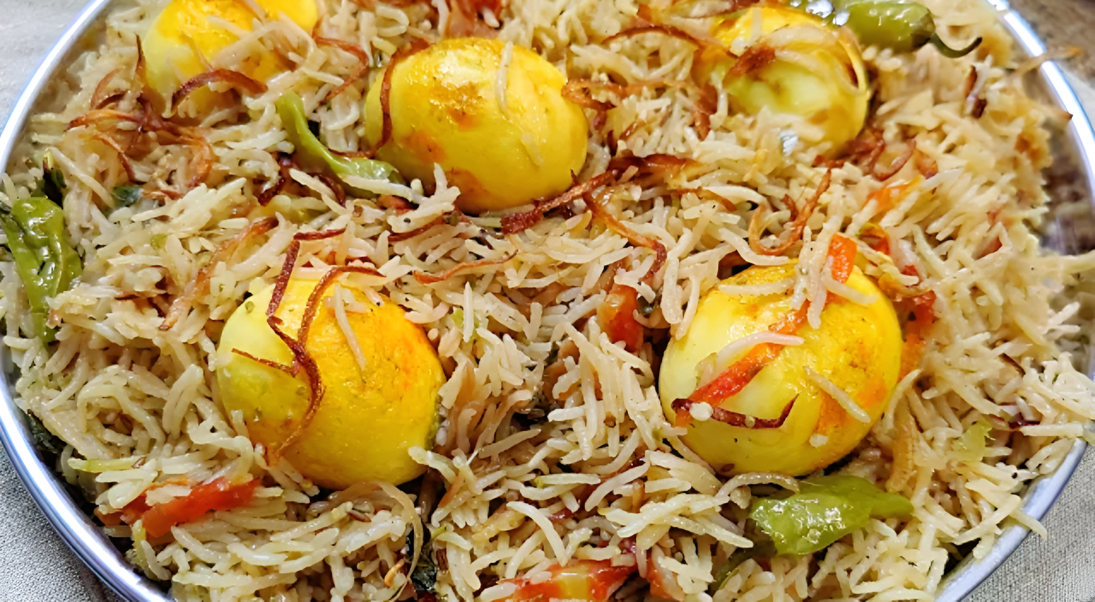 Egg Pulao Recipe