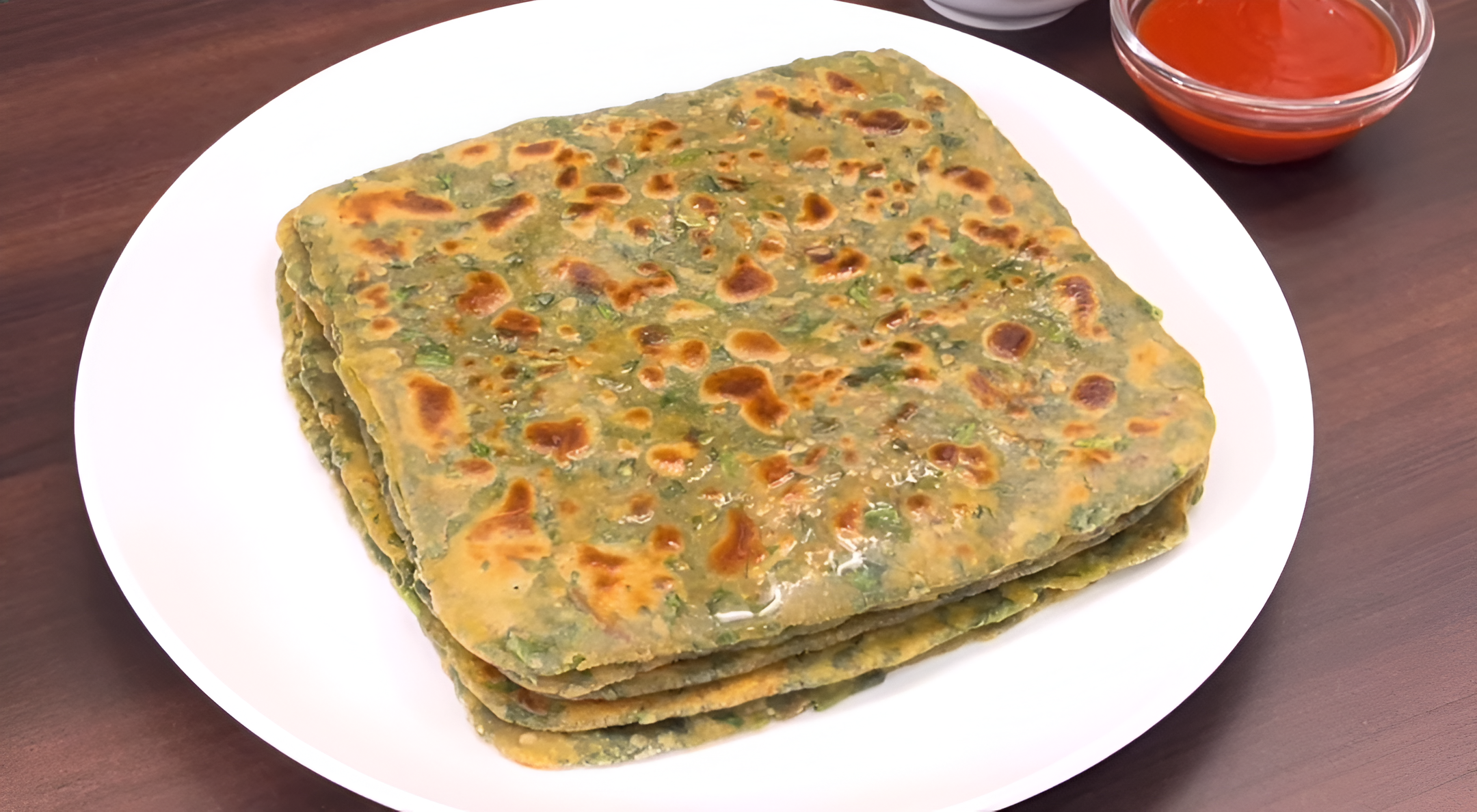 Spinach Paratha Recipe