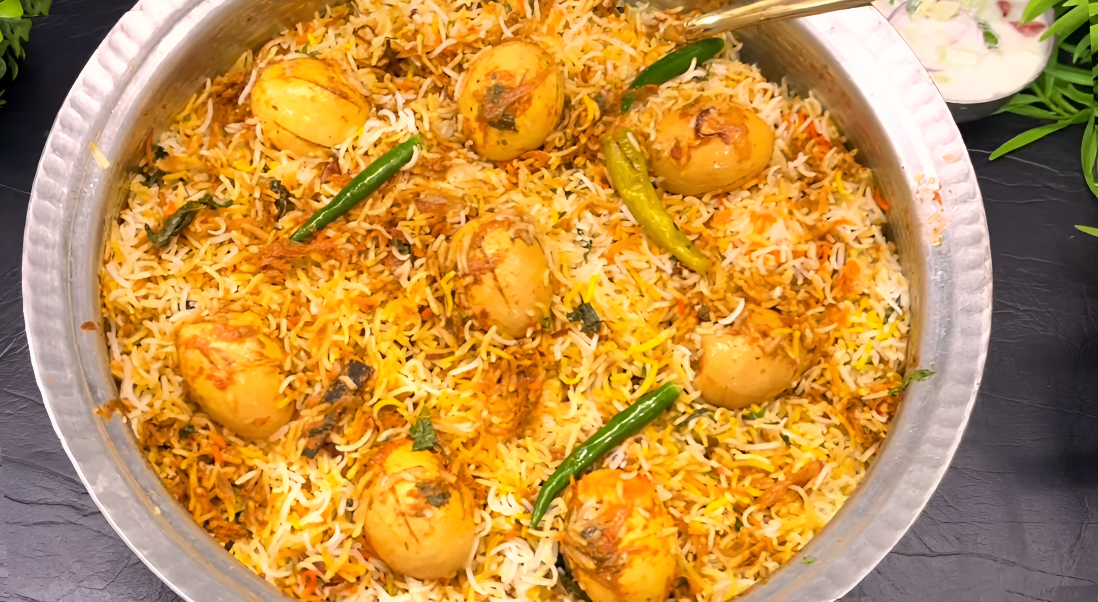 Restaurant-Style Egg Biryani Recipe