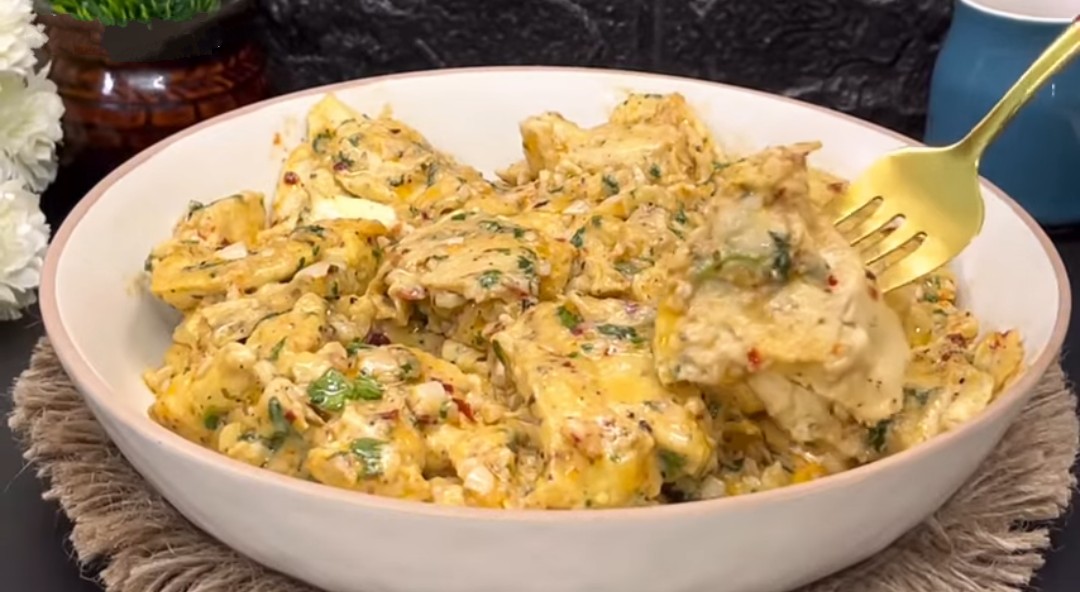 Butter Garlic Egg Recipe